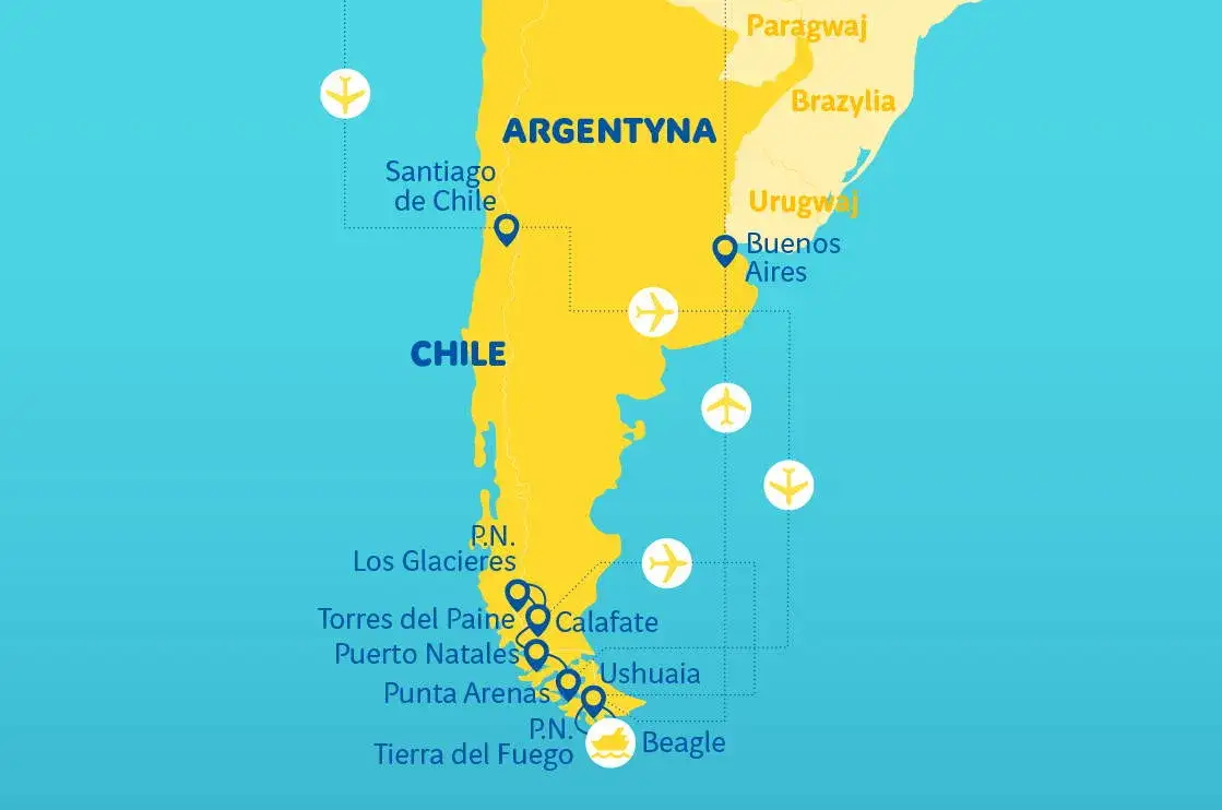Zdjęcie Patagonia: Gdzie leży? Odkryj granice i atrakcje Argentyny i Chile