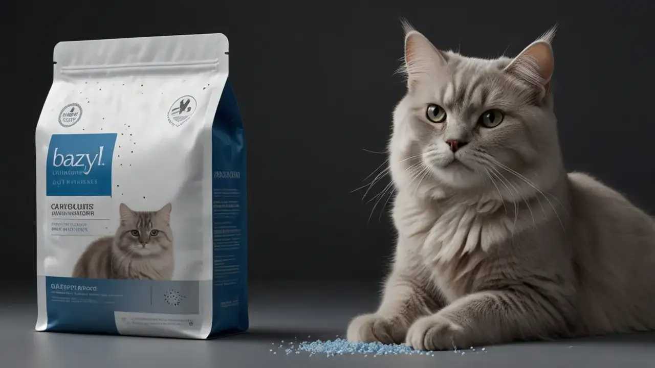 Zdjęcie Bazyl AG+ - nowoczesny żwirek antybakteryjny z jonami nanosrebra