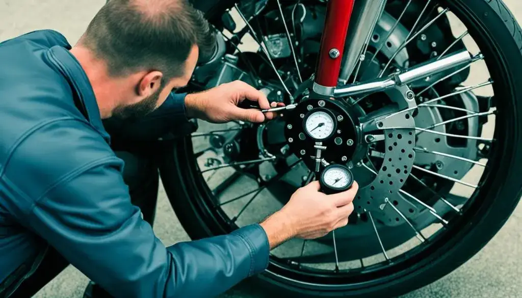 Zdjęcie Jakie ciśnienie w oponach motocyklowych zapewni bezpieczeństwo i komfort