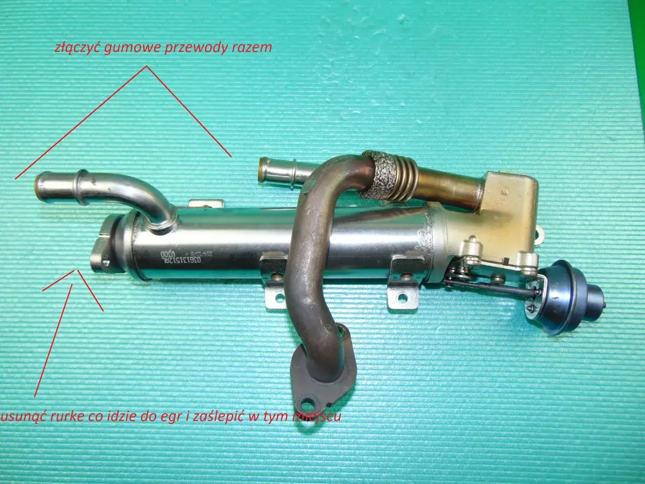 Zdjęcie Objawy uszkodzonej chłodnicy spalin 2.0 TDI - nie ignoruj tych sygnałów