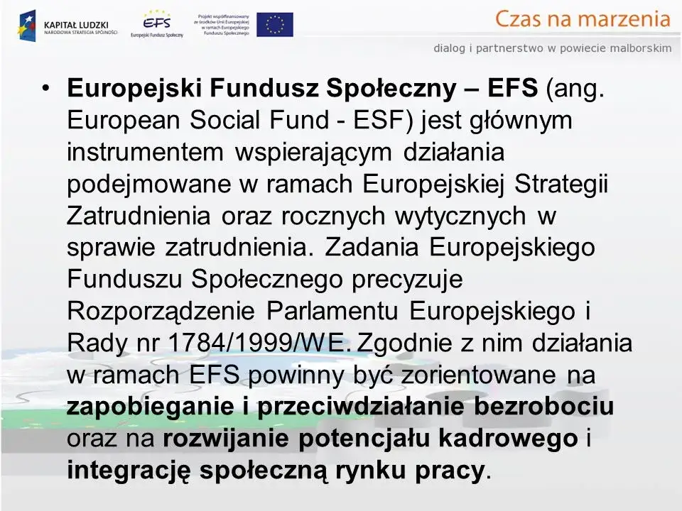 Zdjęcie Europejski Fundusz Społeczny: Rewolucyjna pomoc, która zmieni Twoją karierę