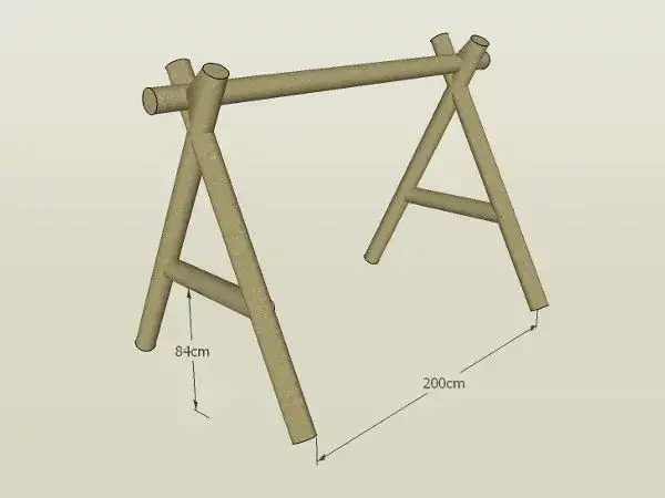 Zdjęcie Jak zrobić huśtawkę ogrodową z kantówek - wymiary i porady budowlane