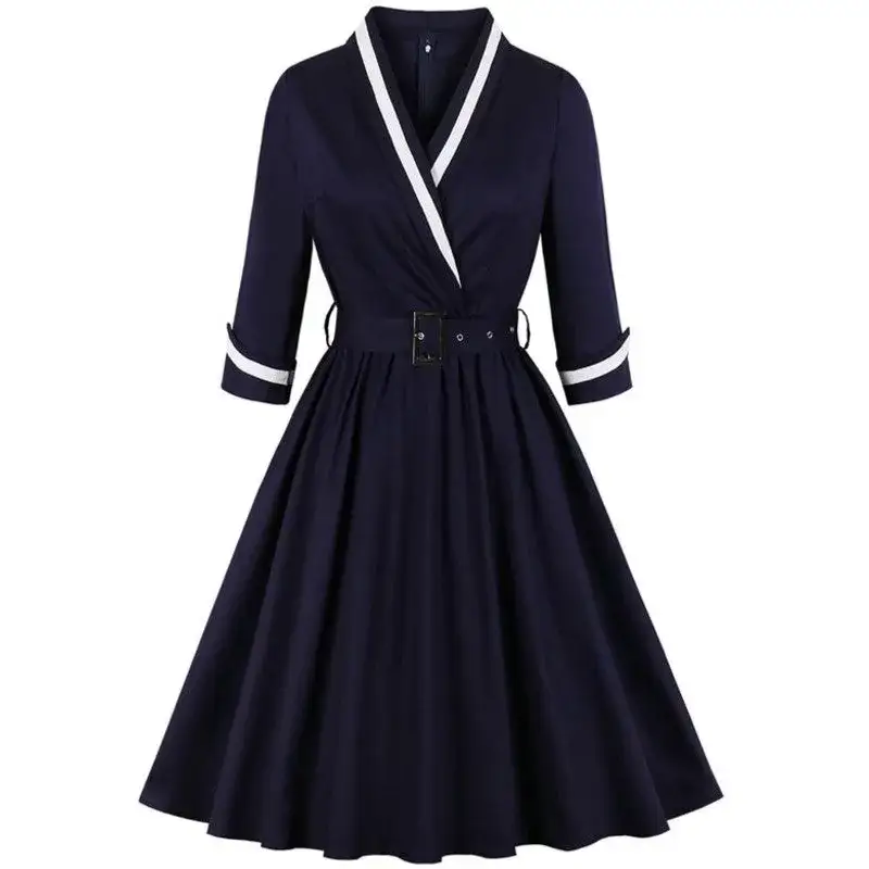 Zdjęcie Sukienki retro lata 40: elegancja i styl, które zachwycają każdego dnia