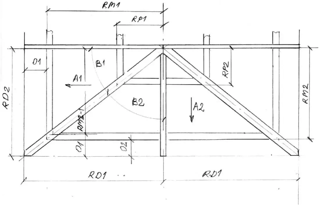 Zdjęcie Jak dokładnie wymierzyć dach kopertowy? Poradnik krok po kroku