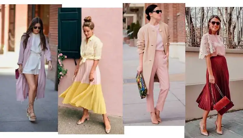 Zdjęcie Con que combinar un vestido rosa palo: ideas para un look perfecto