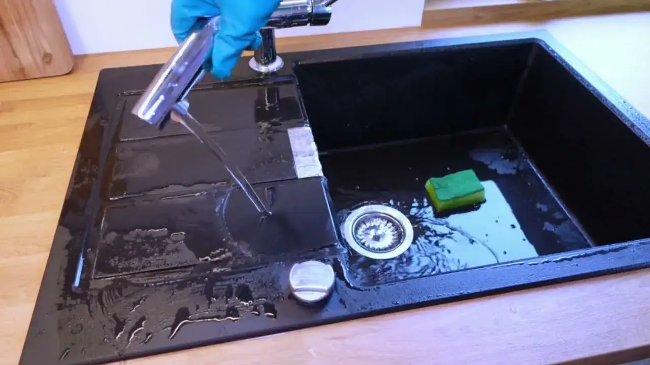 Zdjęcie Jak skutecznie czyścić zlew z fragranitu czarnego bez uszkodzeń