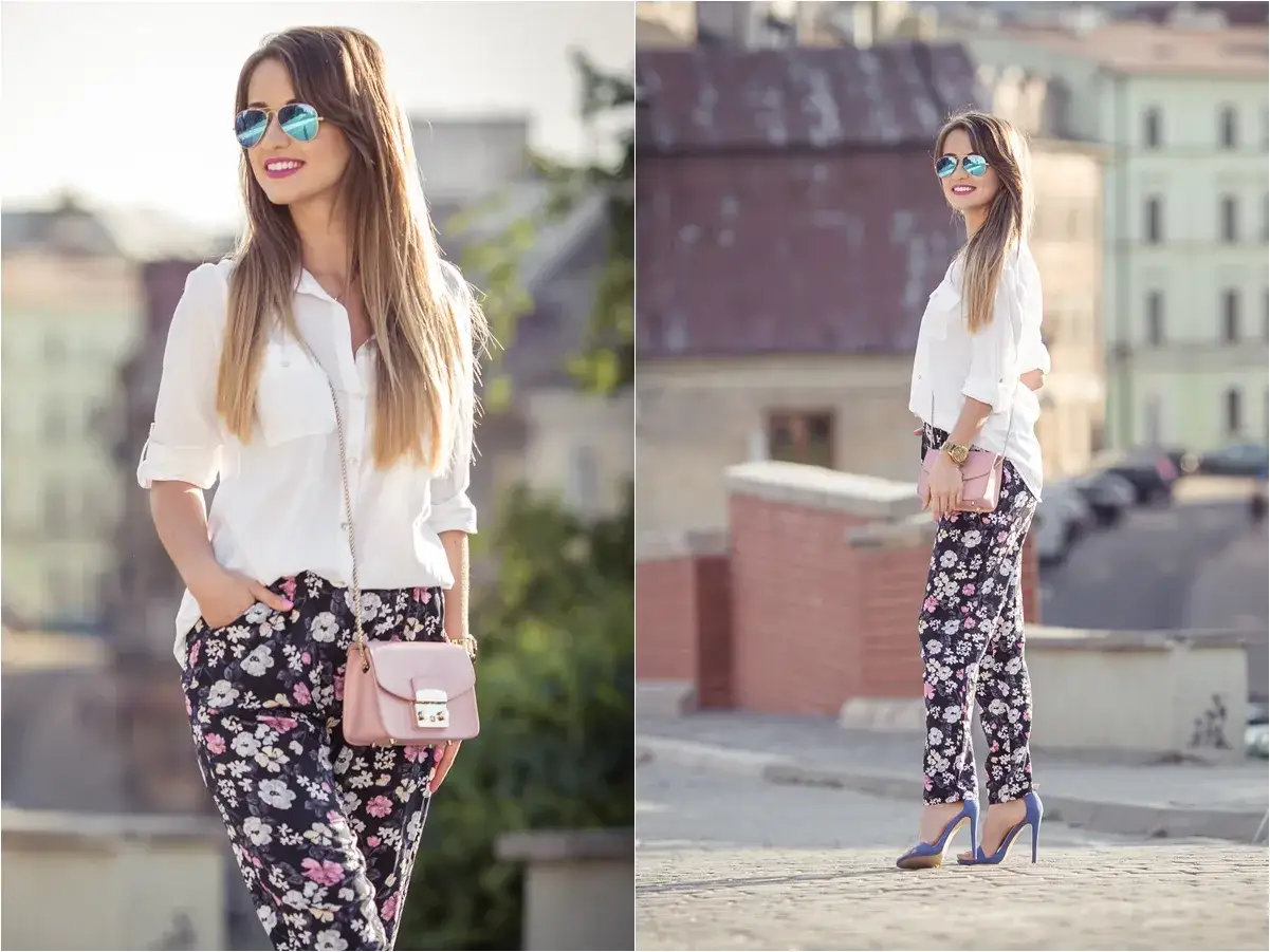 Zdjęcie Jaką bluzkę do spódnicy w kwiaty wybrać, aby wyglądać świetnie?