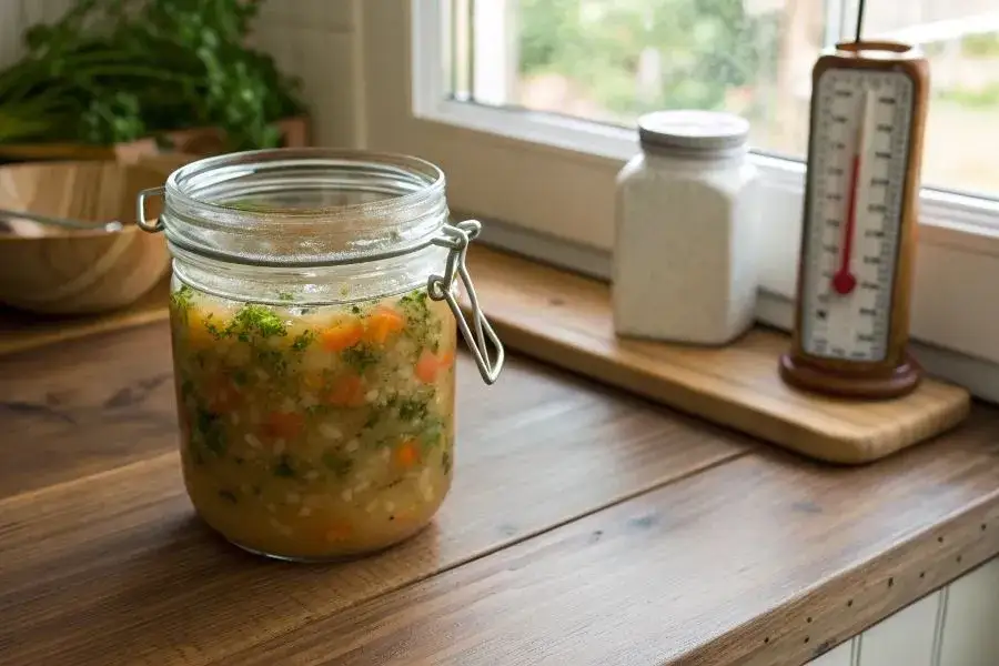 Zdjęcie Zupa w słoiku: Jak długo jest bezpieczna? Sprawdzone porady