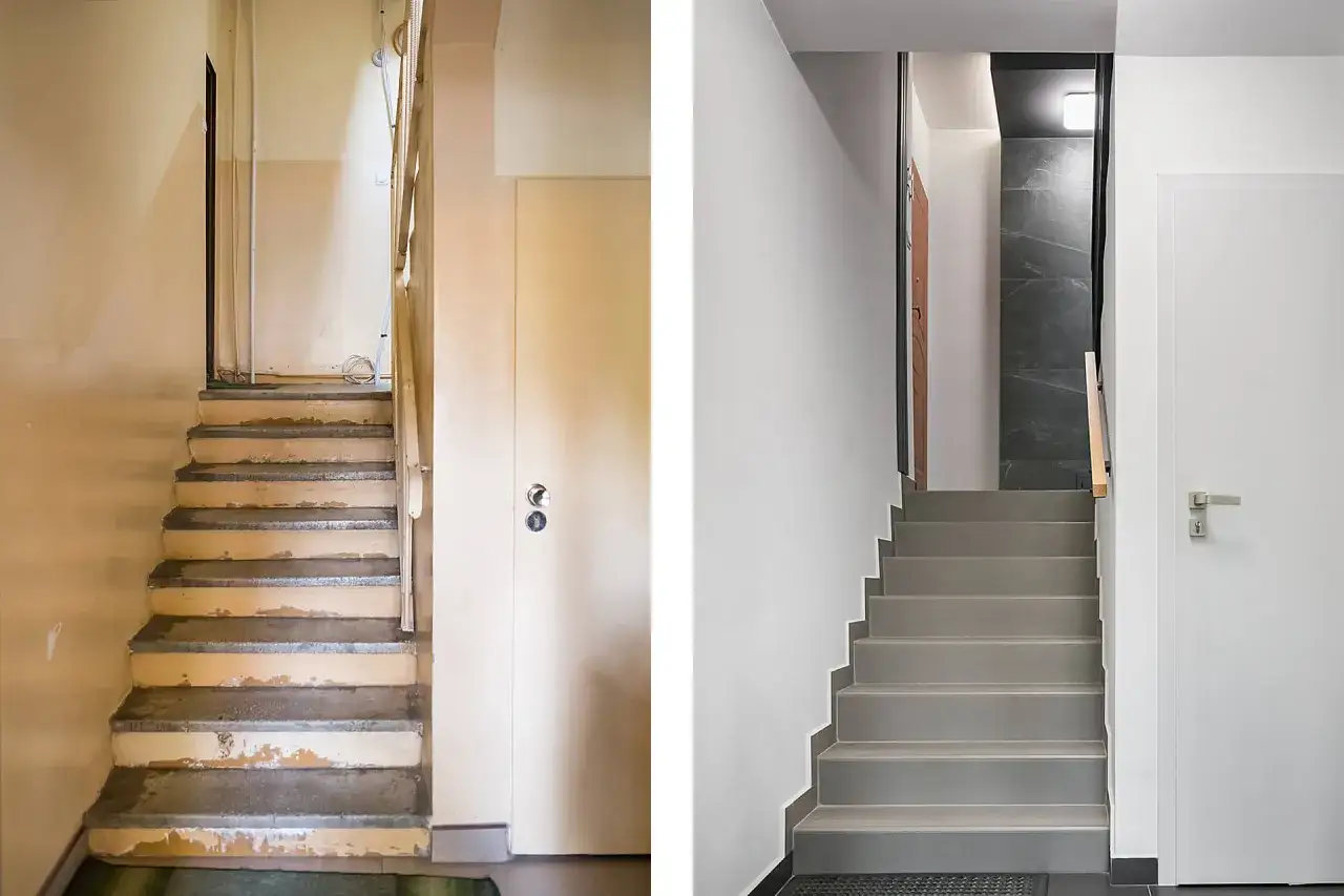 Zdjęcie Ile kosztuje remont klatki schodowej w bloku? Sprawdź, co wpływa na ceny