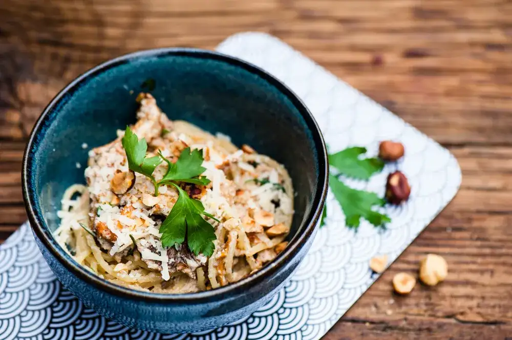 Zdjęcie Spaghetti z kurkami: łatwy przepis na pyszne danie, które pokochasz