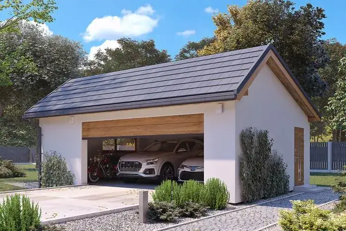 Zdjęcie Ile kosztuje wybudowanie garażu dwustanowiskowego? Sprawdź ceny i opcje