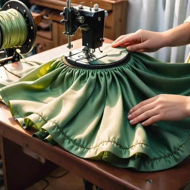 Zdjęcie Jak uszyć spódnicę na gumce - proste kroki dla każdego początkującego