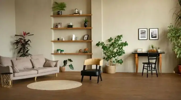 Zdjęcie Idealne kolory ścian do kuchni z meblami écru, które zachwycą