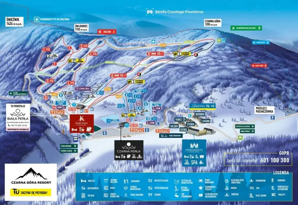 Zdjęcie Czarna Góra gdzie jest? Odkryj ukryte piękno Sudetów Wschodnich