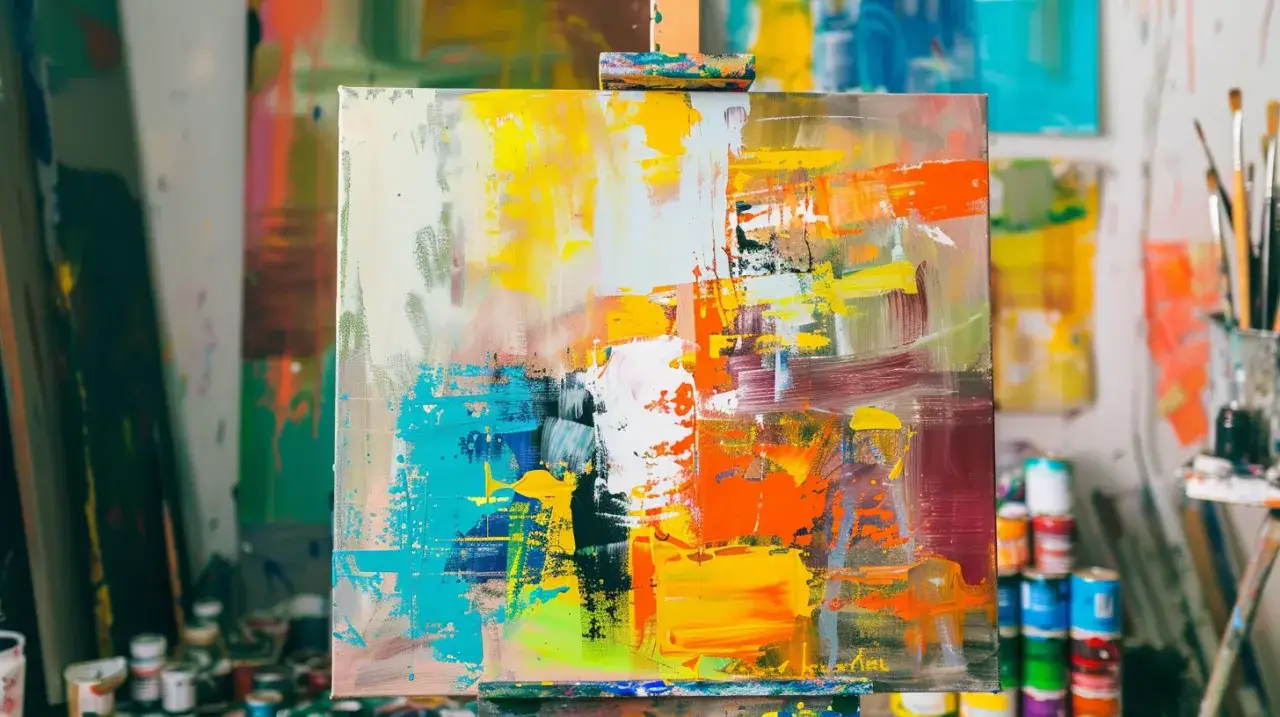 Zdjęcie Obrazy akrylowe na płótnie: Odkryj artystyczny świat obrazów 