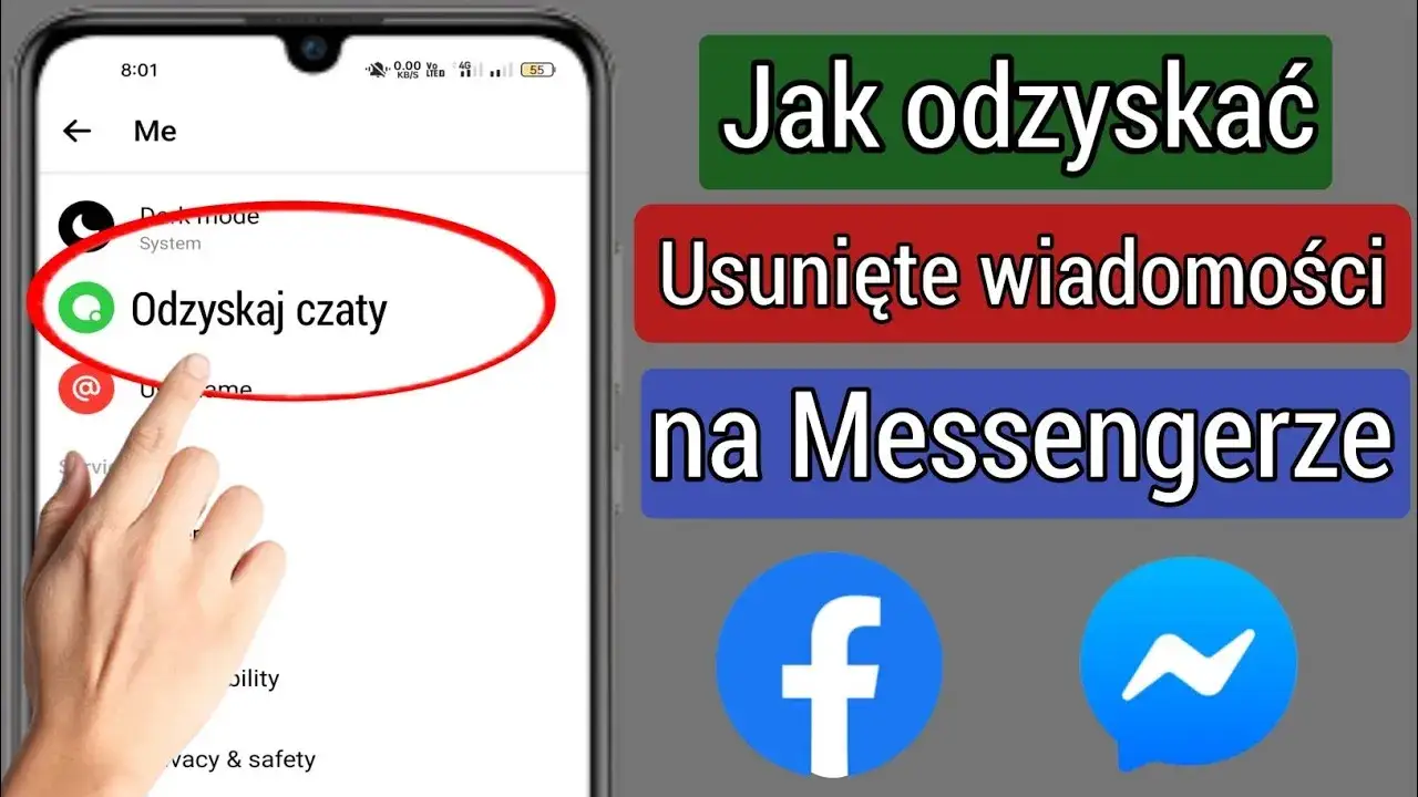 Zdjęcie Jak odzyskać usunięte wiadomości z Facebook - sprawdzone metody odzyskiwania