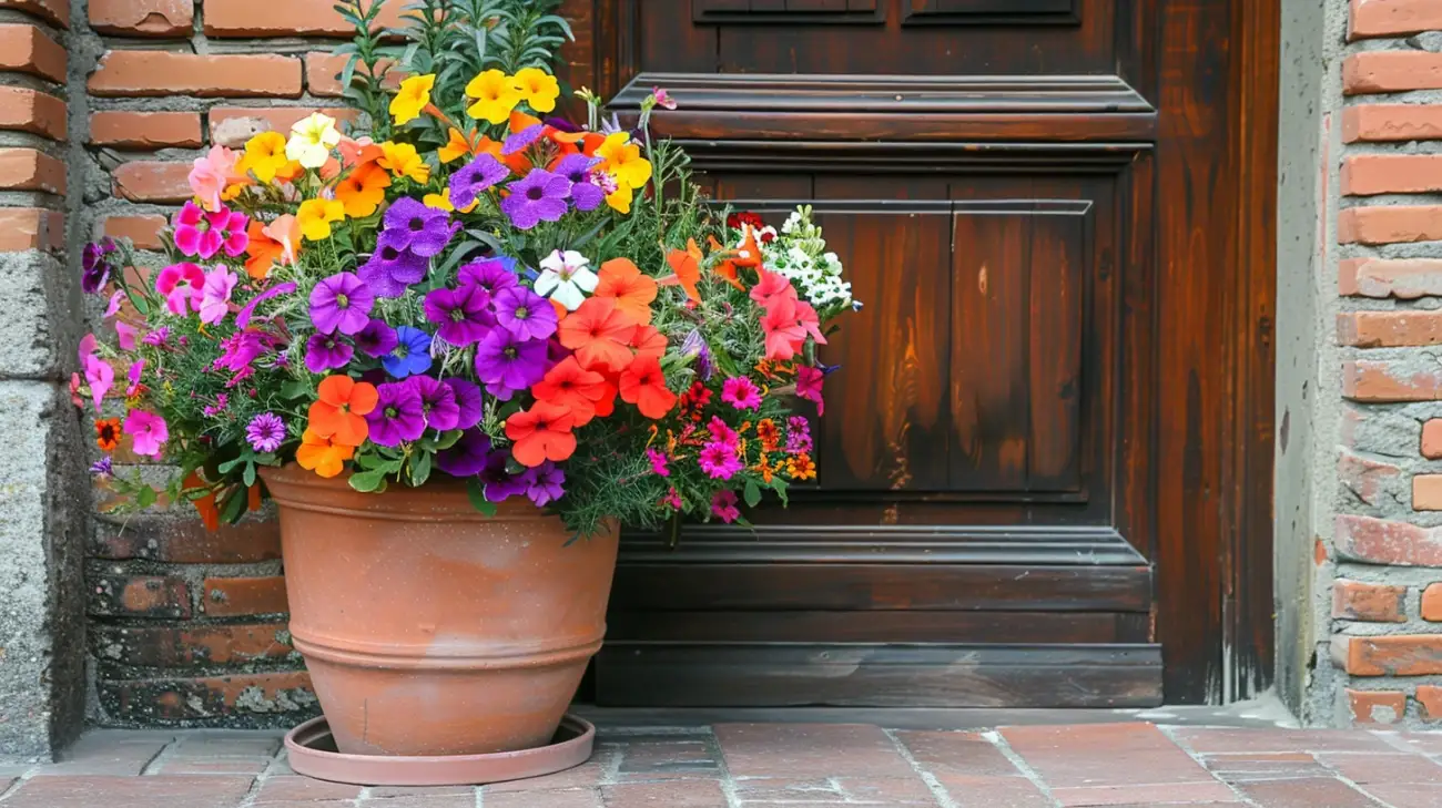 Zdjęcie Kwiaty w donicy przed domem - 7 gatunków, które zachwycą gości