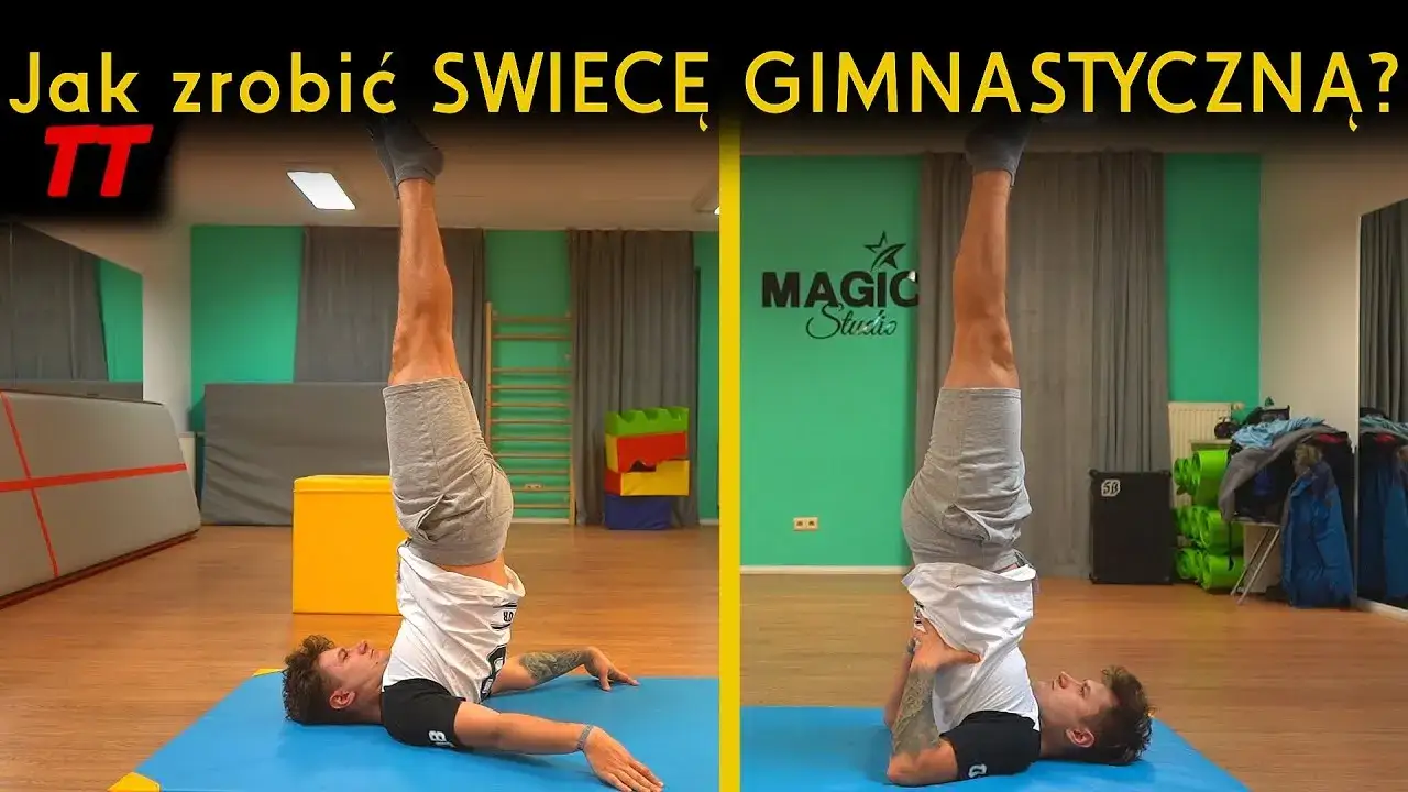 Zdjęcie Jak zrobić świecę ćwiczenie - krok po kroku z najważniejszymi wskazówkami