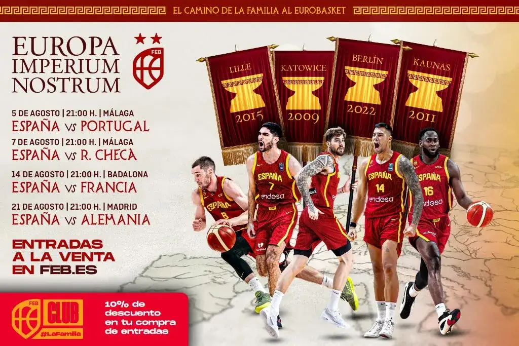 Zdjęcie ¿Cuándo juega España baloncesto? Próximo partido, rival y TV (2026)