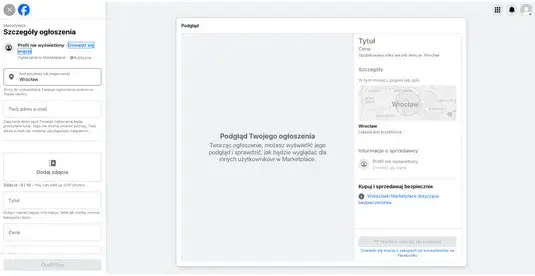 Zdjęcie Jak włączyć Marketplace na Facebooku i zacząć sprzedawać bez problemów