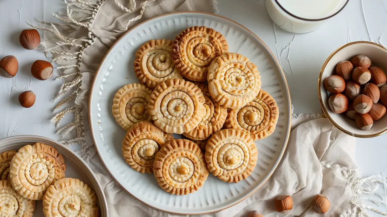 Zdjęcie Ciastka z orzechem laskowym: Chrupiąca rozkosz w 3 krokach. Spróbuj!