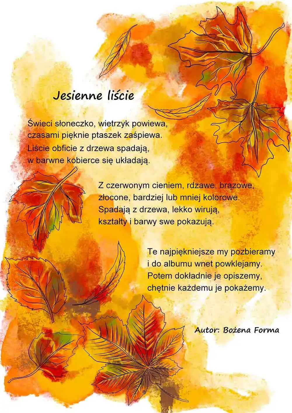 Zdjęcie Wiersze o jesieni: piękne utwory, które poruszą Twoje serce