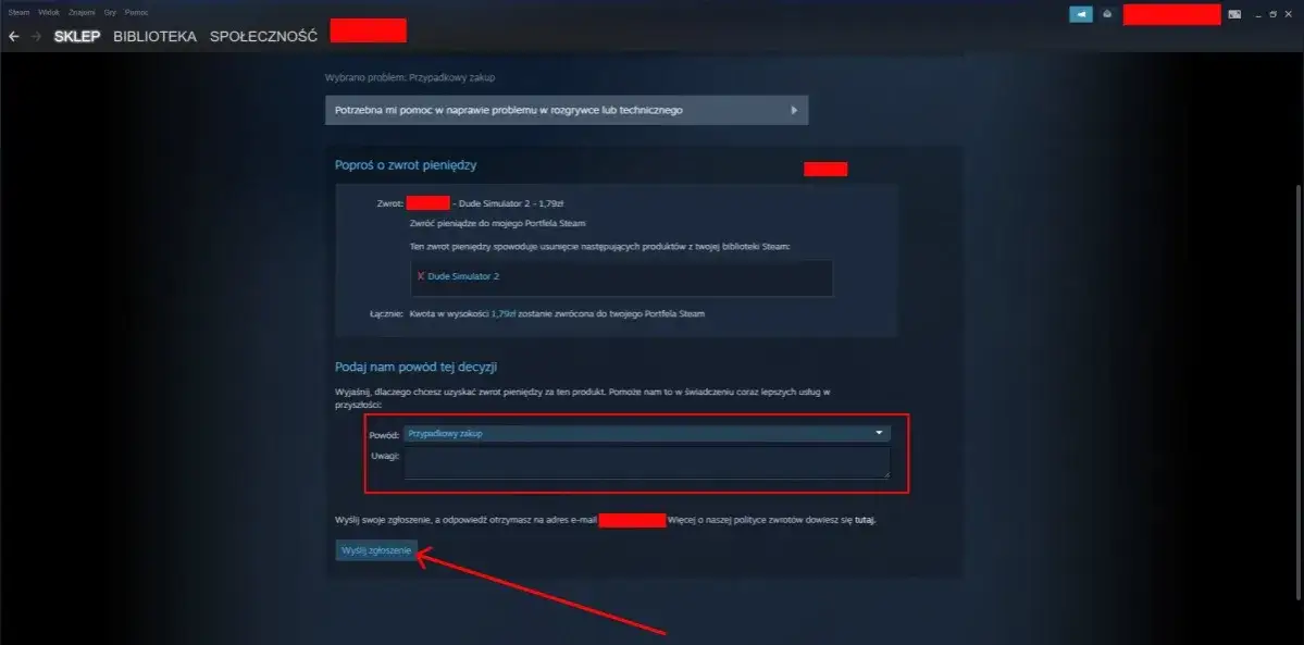 Zdjęcie Ile trwa zwrot pieniędzy na Steam? Sprawdź, co wpływa na czas oczekiwania