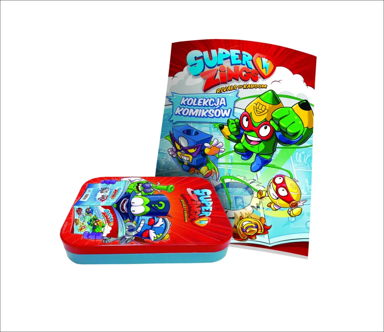 Zdjęcie Pełen akcji świat komiksów Super Zings - bohaterowie i przygody w Kaboom City