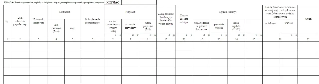 Zdjęcie Prowadzenie KPiR w Excelu: Legalne, ale z zastrzeżeniami