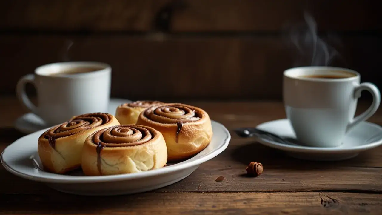 Zdjęcie Jak zrobić cynamonki z czekoladą? Przepis na pyszne ciastka do kawy