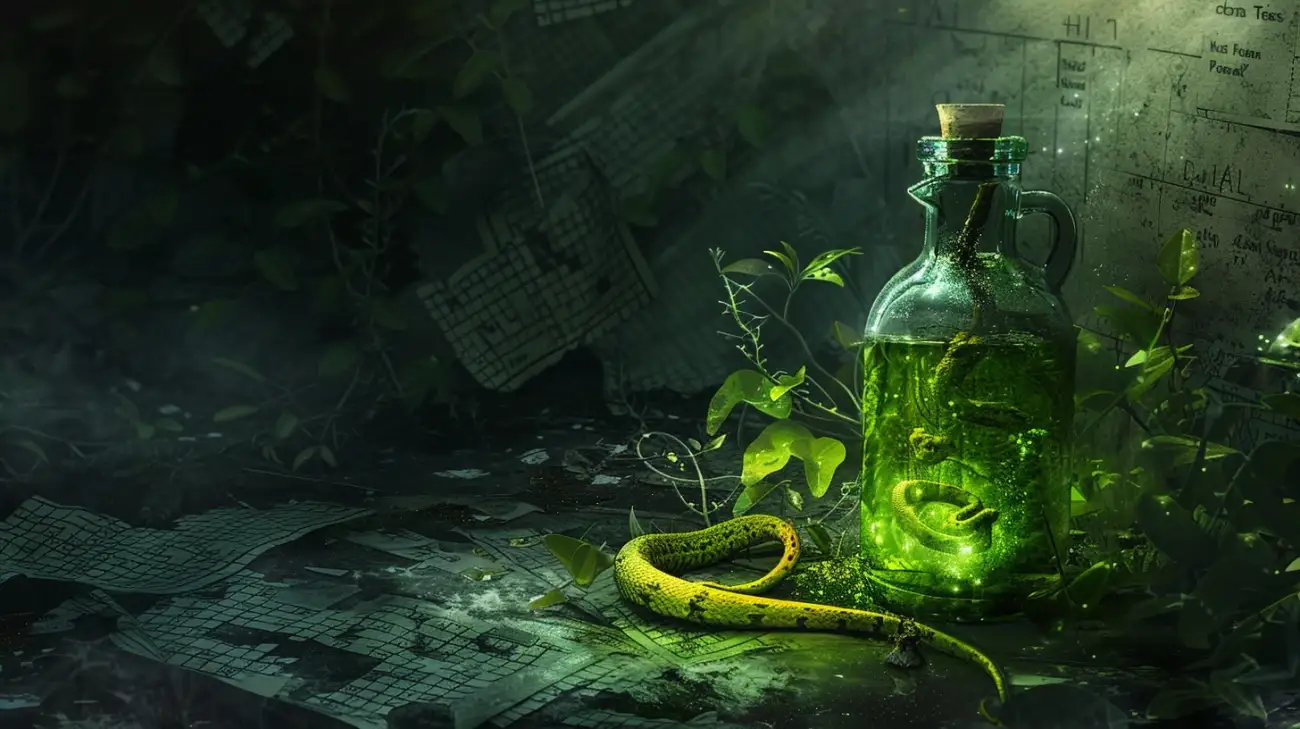 Zdjęcie "Jad" - 5 definicji słowa często używanego w krzyżówkach