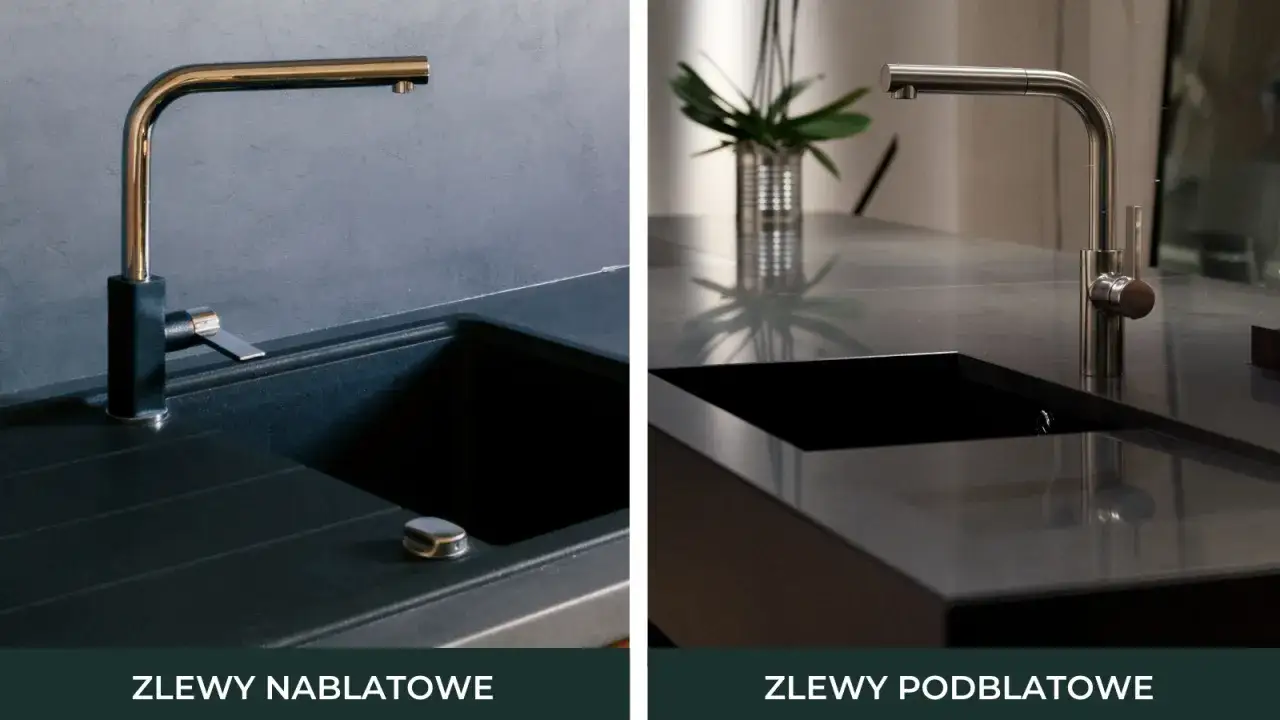 Zdjęcie Idealny zlew do czarnego blatu: kolory, materiały, styl - przewodnik