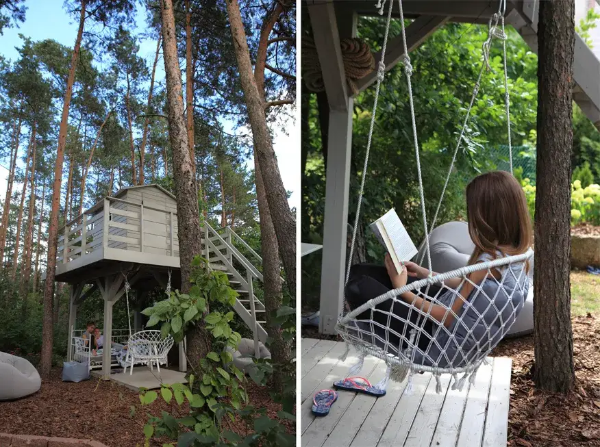 Zdjęcie Jak zawiesić huśtawkę między drzewami bezpiecznie i łatwo?