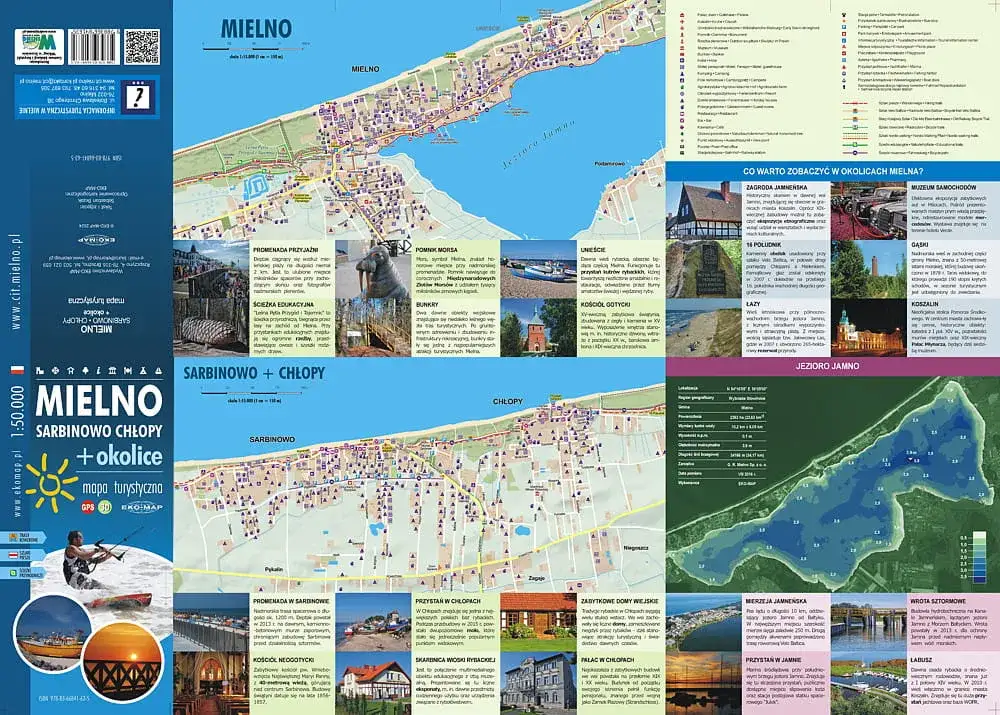 Zdjęcie Gdzie leży Mielno mapa - odkryj jego lokalizację i atrakcje w okolicy