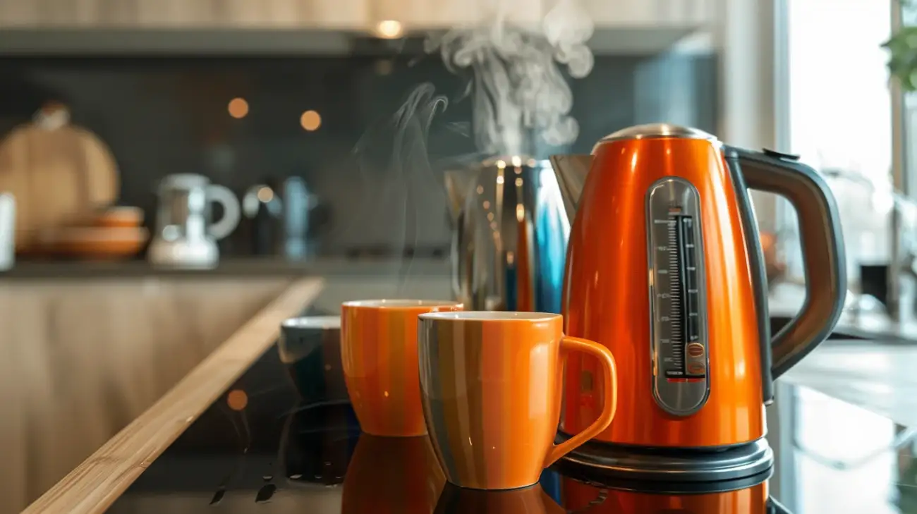 Zdjęcie Czajnik z termometrem: kontrola podczas robienia ulubionych napojów