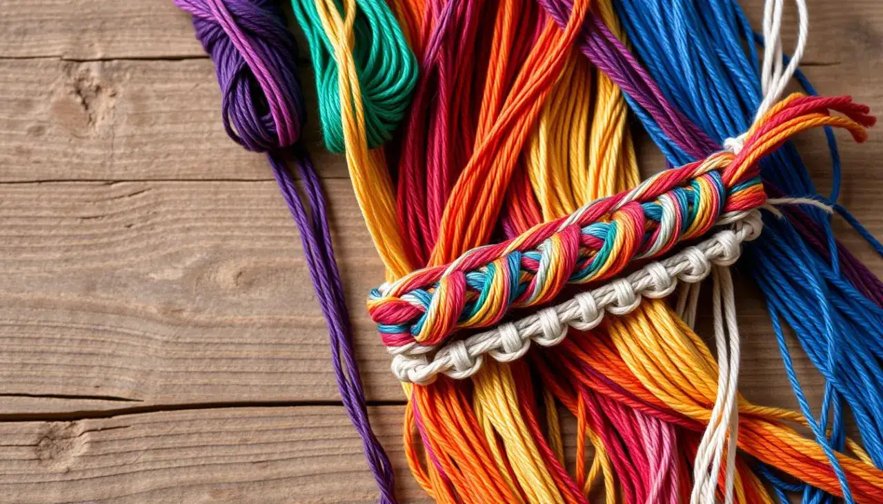 Zdjęcie Jak zrobić bransoletkę z nitek - proste kroki i unikalne pomysły