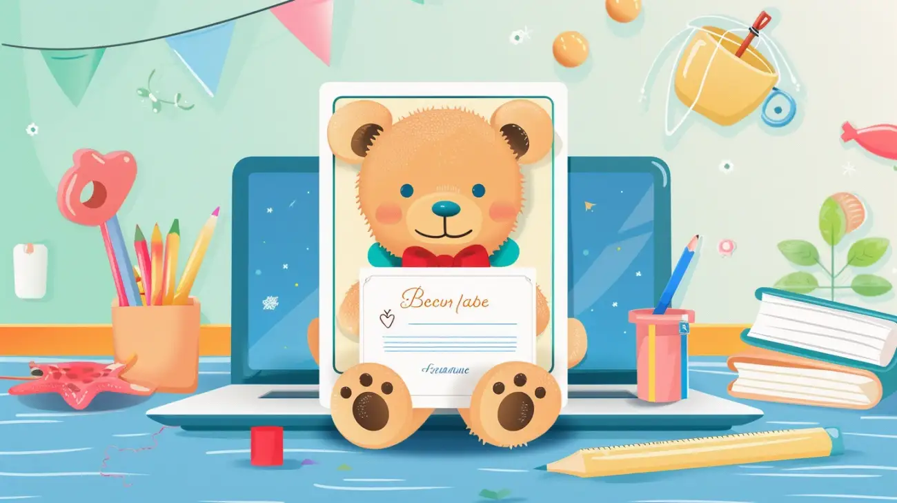 Zdjęcie Darmowy wzór dyplomu za ukończenie żłobka w formacie PDF do druku