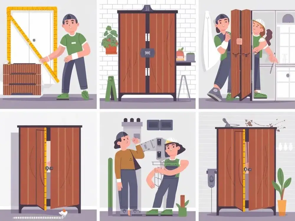 Zdjęcie Jak zrobić drzwi do szafki? Poradnik DIY krok po kroku