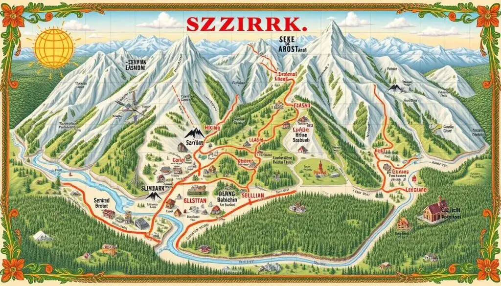 Zdjęcie Szczyrk trasy rowerowe mapa – odkryj najlepsze szlaki i trudności