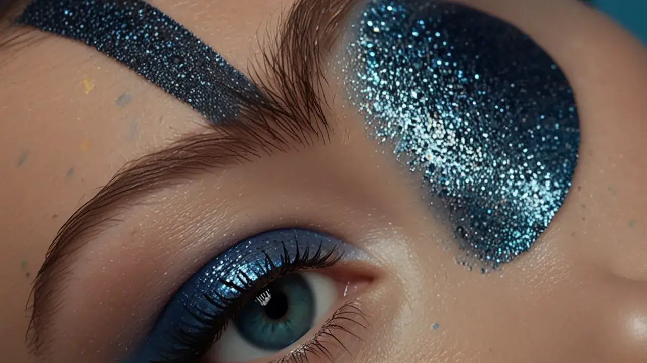 Zdjęcie Niebieskie cienie do powiek: Klucz do hipnotyzującego spojrzenia?