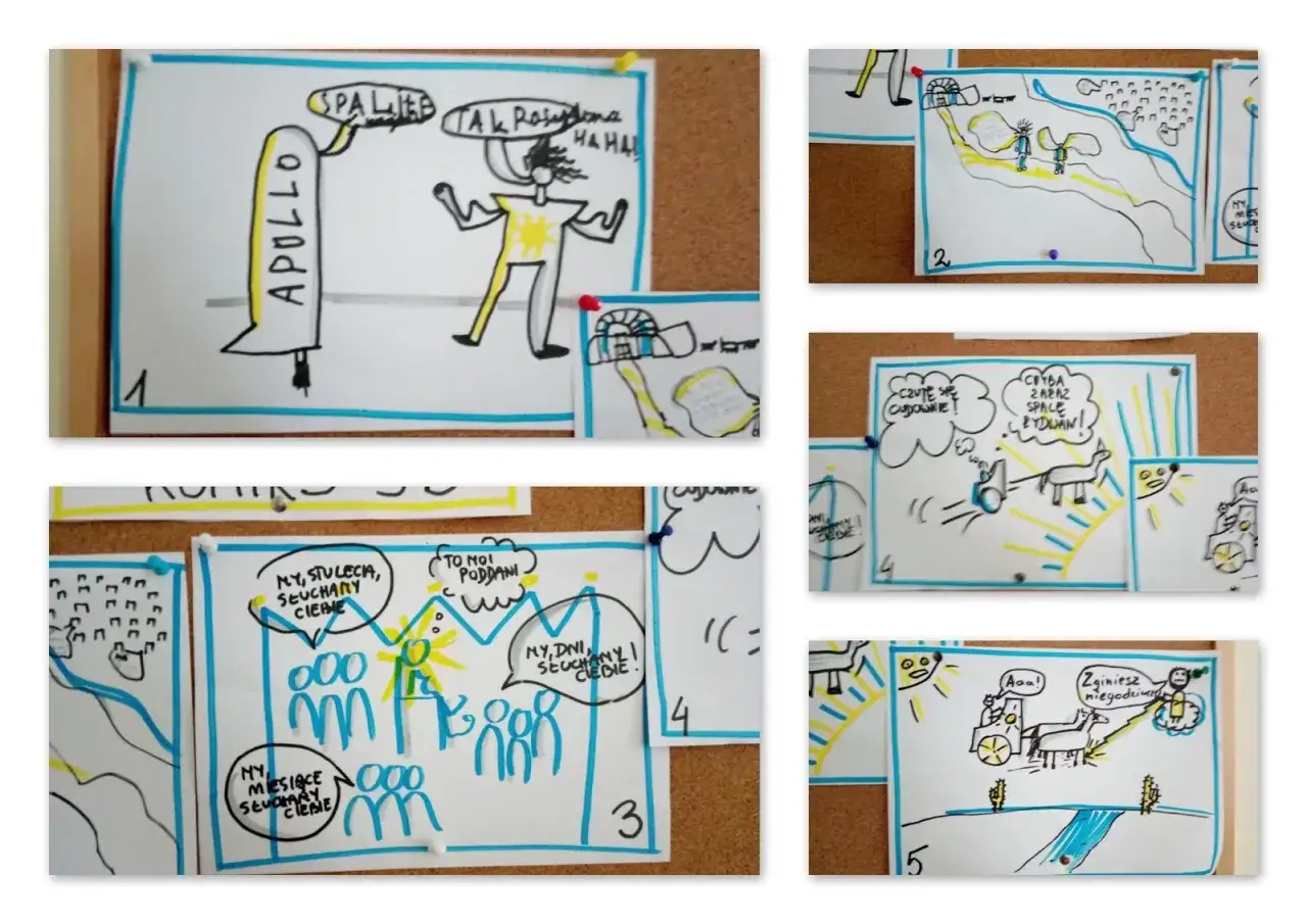 Zdjęcie Jak zrobić komiks o Heliosie i Faetonie - inspirujący poradnik dla uczniów