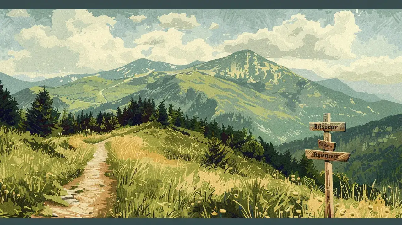 Zdjęcie Mapa turystyczna Bieszczad - wszystko co musisz zobaczyć