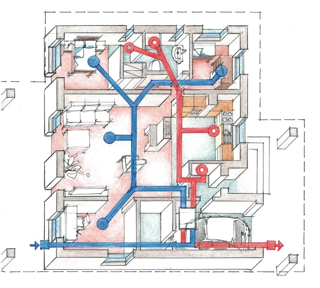 Zdjęcie Ile prądu zużywa wentylacja mechaniczna i jak obniżyć rachunki za energię
