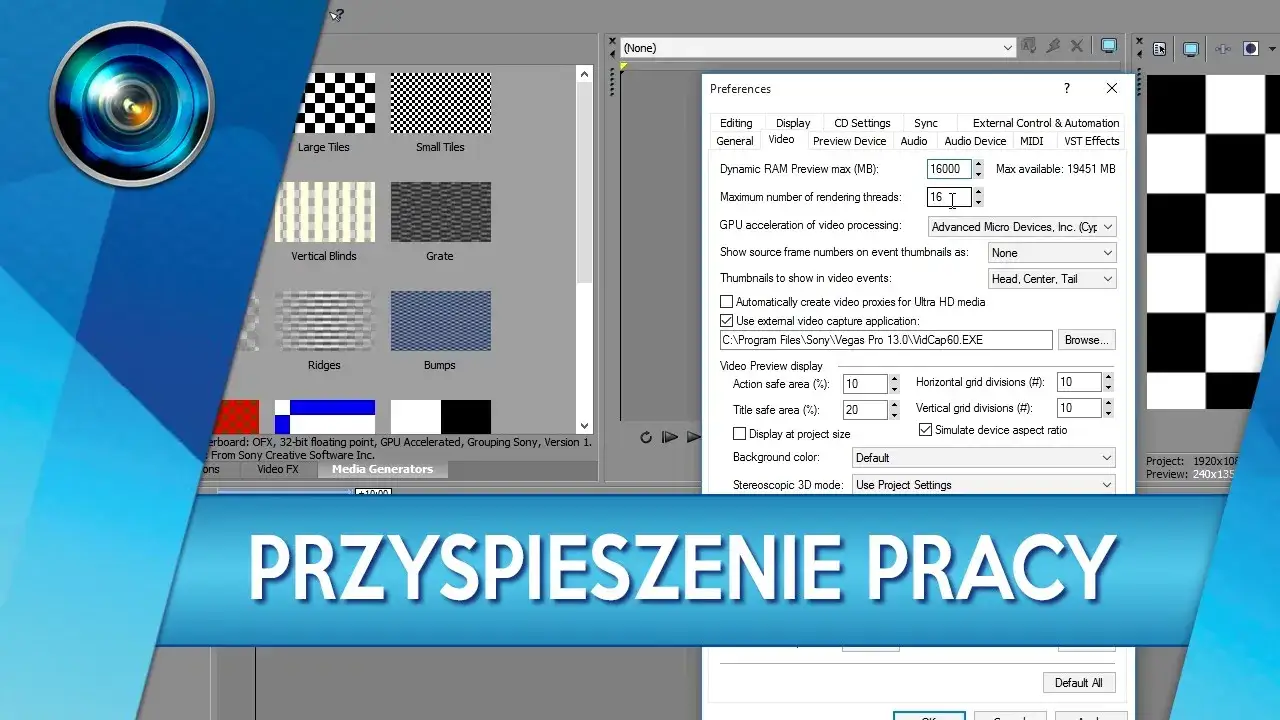 Jak przyspieszyć film w Sony Vegas 13 - proste kroki i porady