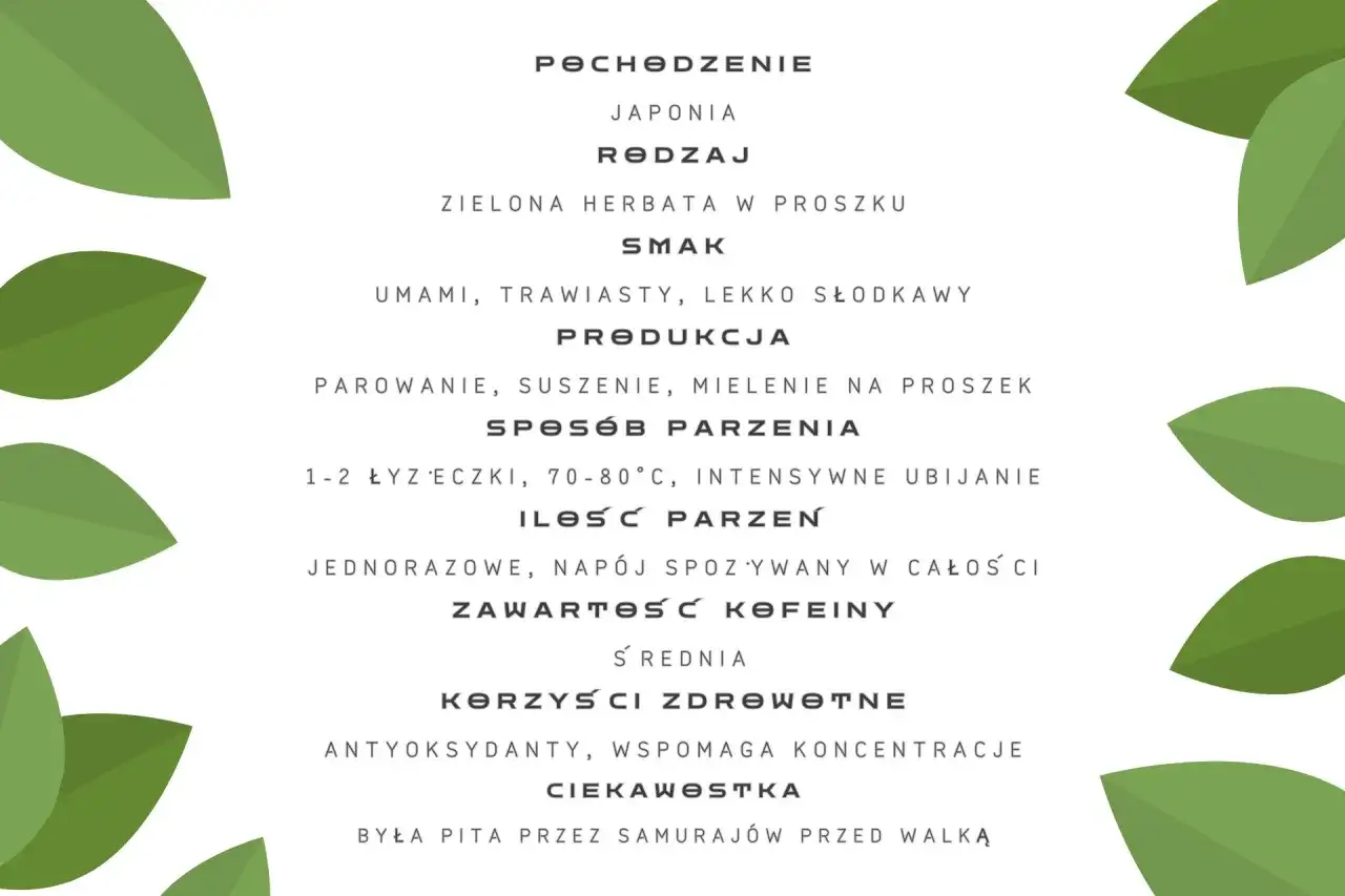 Matcha: Jak wymówić poprawnie? Właściwości i parzenie