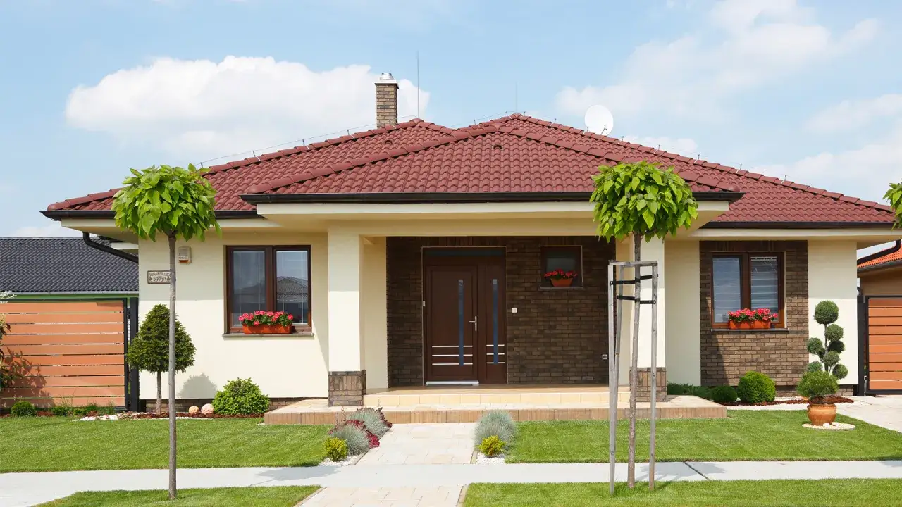 Rudy dach jaka elewacja - najlepsze kolory, które zachwycą każdego