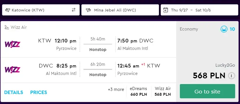 Ile kosztuje lot do Dubaju? Znajdź najtańsze bilety! Poradnik