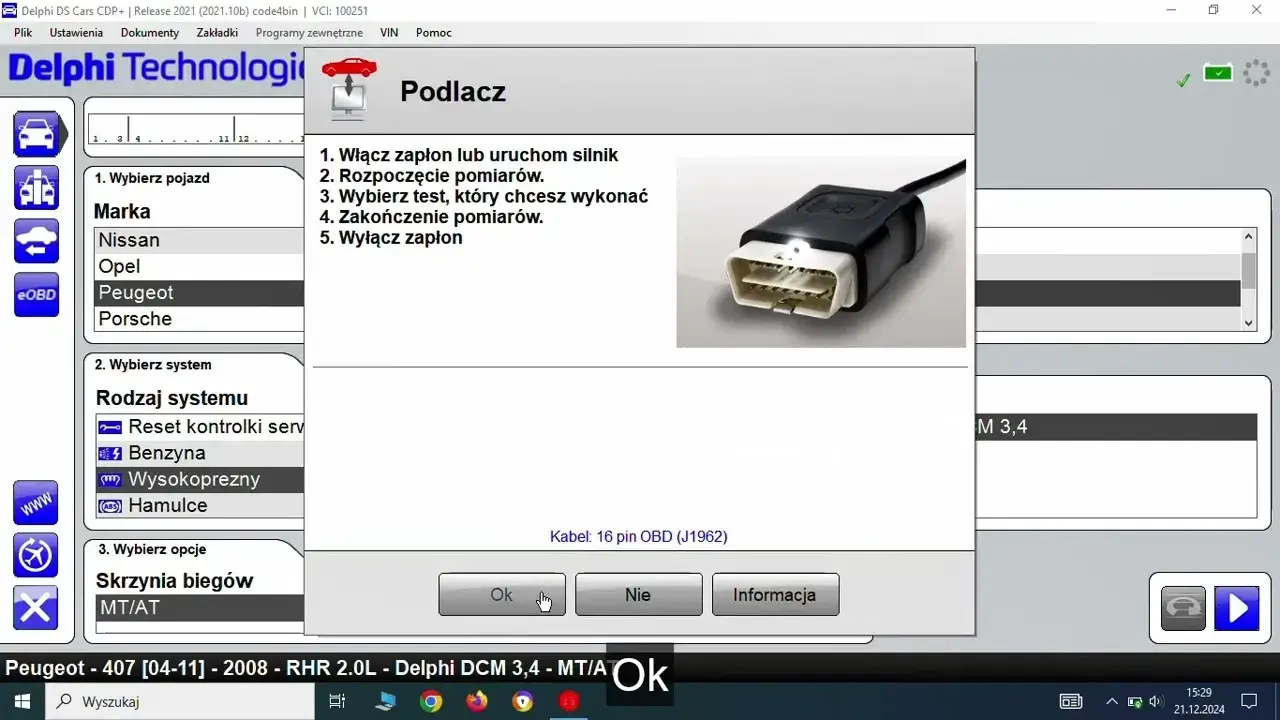 Wymuszone wypalanie DPF Delphi: Jak uratować filtr krok po kroku?