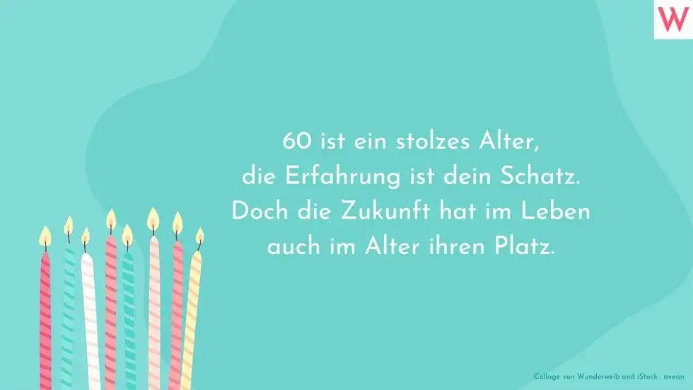 Die besten Zitate zum 60. Geburtstag: Perfekte Worte finden