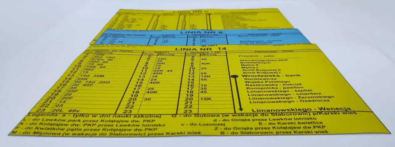 Rozkład jazdy MZK Ostrowiec, linie nr C, 8, 14. Sprawdź godziny odjazdów i przystanki, by zaplanować podróż.